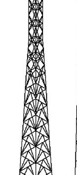 Torre treliçada 15 metros usada