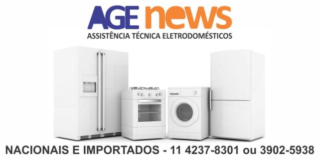 Assistência Técnica Eletrodomésticos AGENews importados e nacionais
