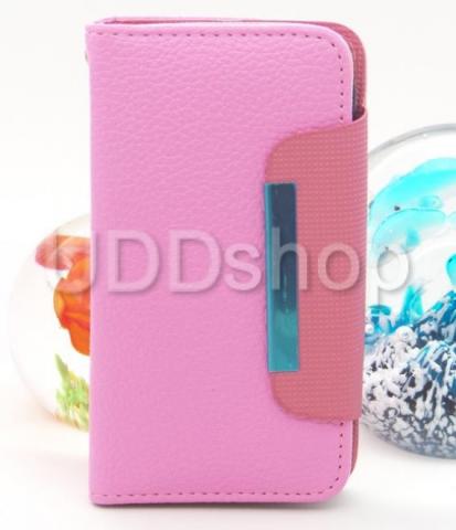 Capa Carteira Rosa com Pink Samsung Galaxy S3 Mini i8190 					 				 Capa Carteira Rosa com Pink Samsung Galaxy S3 Mini i8190