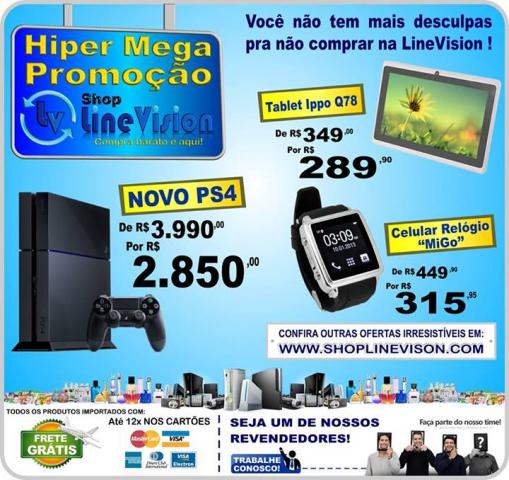 PLAYSTATION PS4 500GB -Compre na Line Vision