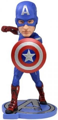 Action Figure NECA Avengers Movie Captain America Headknocker