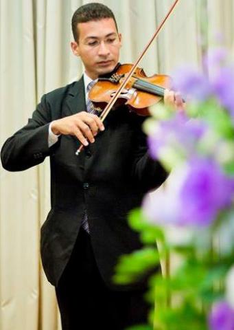 aula de violino ou violoncelo