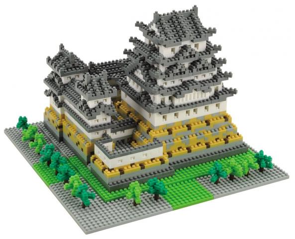 Brinquedo Nanoblock Architecture Himeji Castle 2253 Pieces