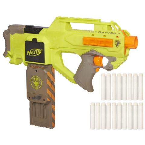 Brinquedo Nerf N Strike Rayven CS 18 Blaster