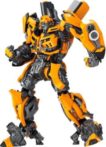 Brinquedo Transformers SCIFI Revoltech Series No 038 Transformers Bumblebee 125 mm PVC Figure JAPAN