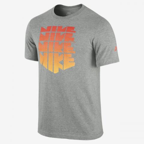 Camiseta Nike Men's Nike Gradient Hollister Dark Grey Heather