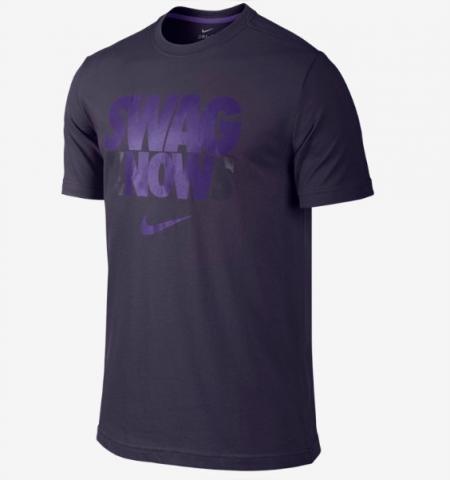 Camisetas Nike Men's Nike Swag Now Purple Dynasty Court Purple
