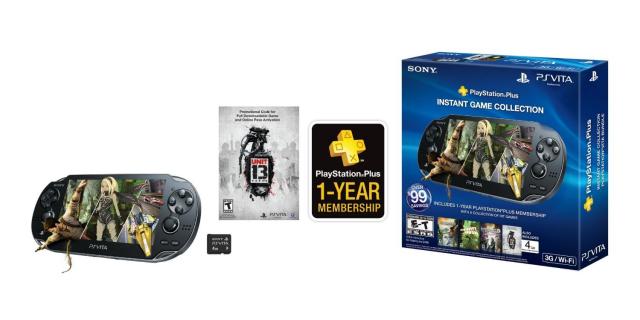 Game Console PS PlayStation Vita 3G Bundle 4GB with PlayStation Plus and Unit 13 Voucher