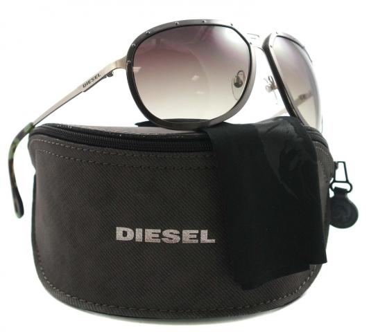 Óculos Diesel Men's Aviator Sunglasses DL00216616P