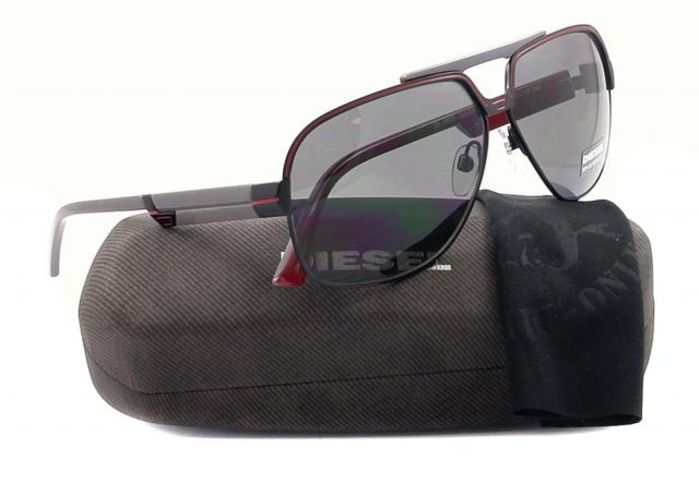 Óculos Diesel Men's Sunglasses Grey DL0025 01D