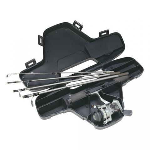 Pescaria Daiwa Mini System Minispin Ultralight Spinning Reel and Rod Combo in Hard Carry Case