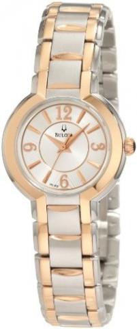Relógio Bulova Women's 98L153 Two-Tone Stainless Steel Bracelet Watch