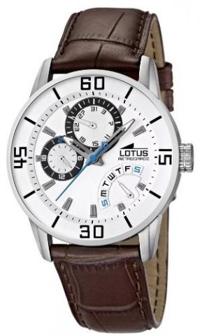 Relógio Classic Men's Watch LOTUS by FESTINA 15798/1 Brown Leather Band