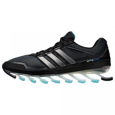 Tênis Adidas Men's Springblade Shoes Black Metallic Silver D74213