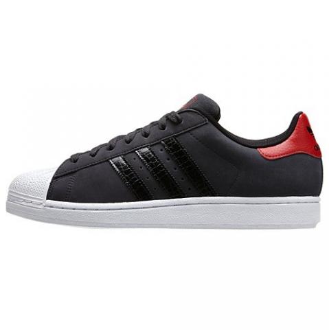 Tênis Adidas Men's Superstar 2.0 Shoes Black University Red G99858
