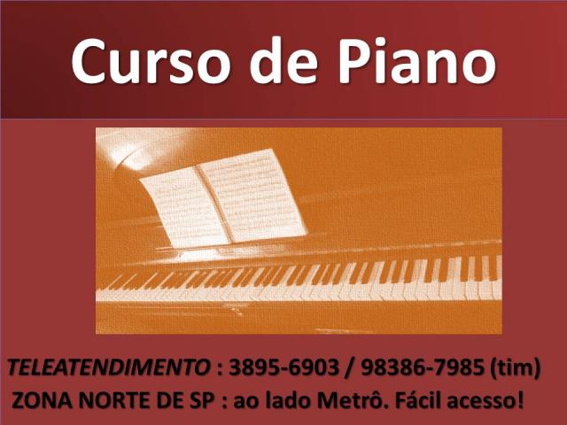AULA CURSO DE PIANO TUCURUVI V GUSTAVO PARADA INGLESA