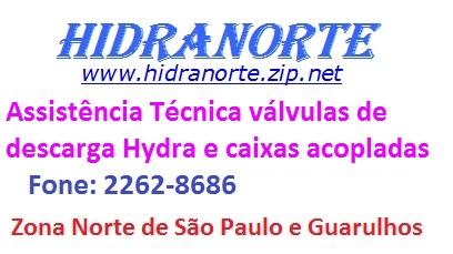 Manutenção em válvulas hydra zona norte SP e Guarulhos