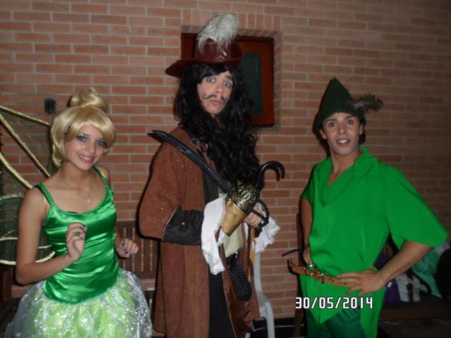 Peter Pan e Sininho - Animação em festa infantil