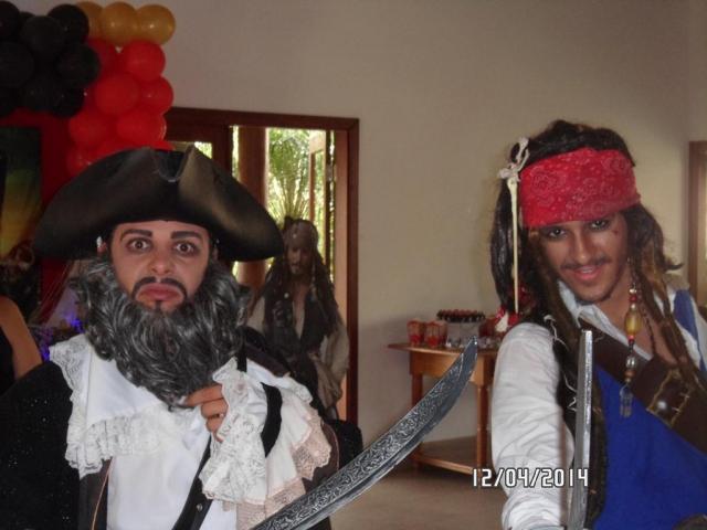 Piratas do Caribe - Animação de festa infanto-juvenil