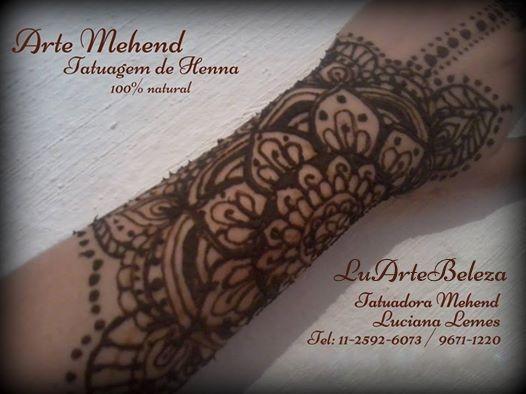 Tatuagem de Henna para eventos