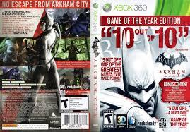 Batman Arkham City Game of The year edition Xbox