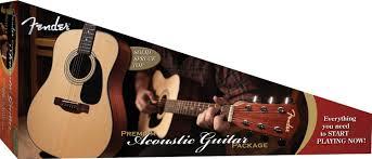 Fender - DG-8S Paquete de guitarra acústica