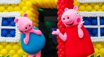 Peppa Pig Cover a melhor animação em festas infantil