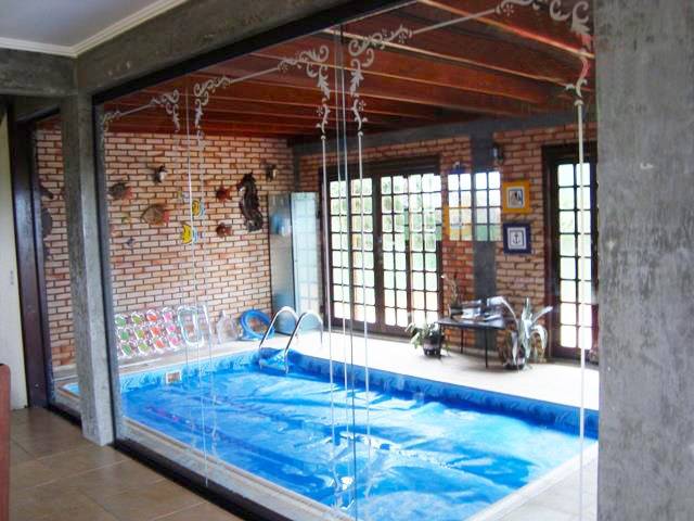 Casa de alto padrão no Bairro Alto, estilo rústico, piscina, 3Q