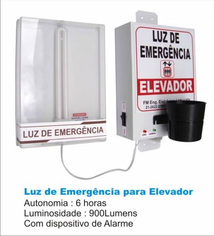 Luz de Emergência Elevador Dulux 13W