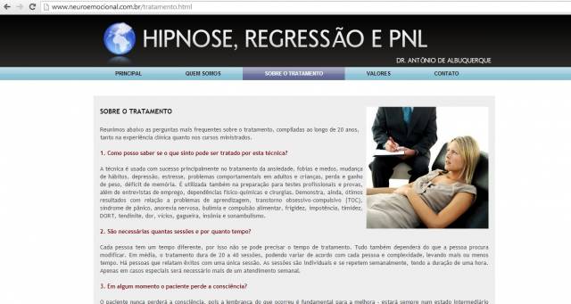 Clínica de Psicologia - Hipnose, Regressão e PNL