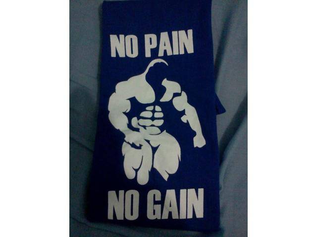 Camisetas e Regatas No Pain No Gain