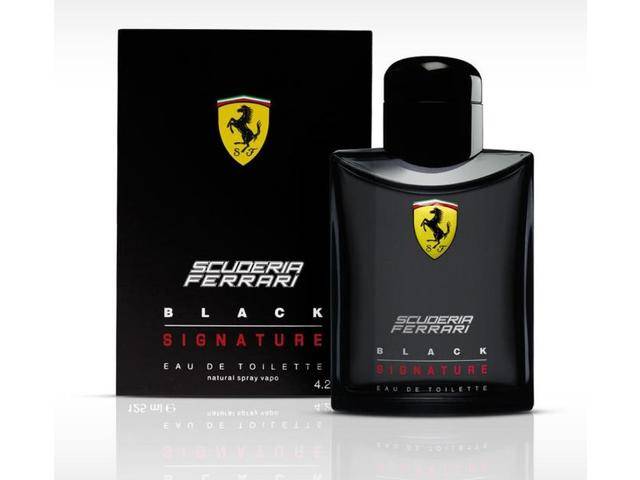 Scuderia ferrari - black signature - perfume edt vap 125ml
