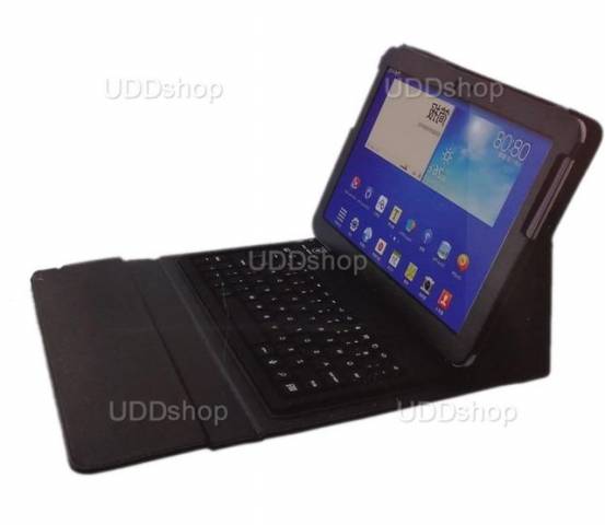 Capa com Teclado Bluetooth PRETA Tablet Samsung Galaxy Tab3 10.1 GT-P5200 ou GT-P5210