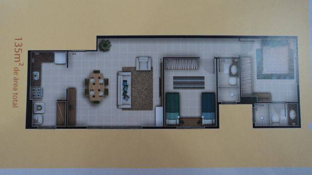 Apartamento com 1 Dormitório - ZONA 07