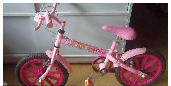 Bicicleta menina aro 12 por 70 reais