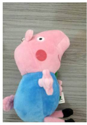 George da Peppa Pig 20cm por 25 reais