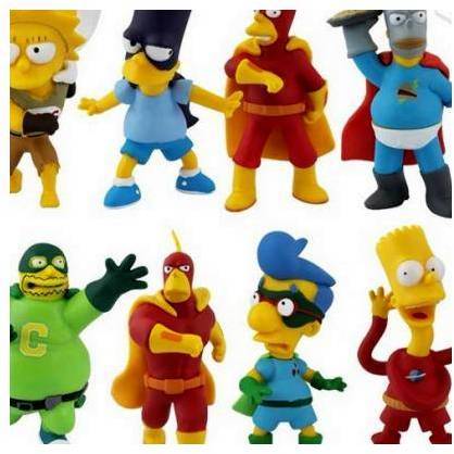 Bonecos Os Simpsons por 119 reais