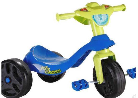 Triciclo Bandeirante Kid Cross - Novo sem uso por 39 reais