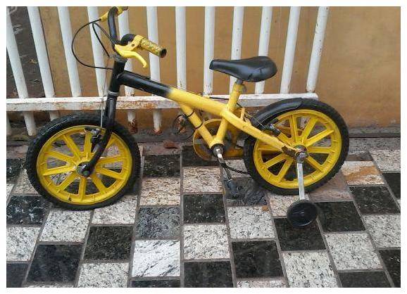 Bicicleta caloi usada por 80 reais