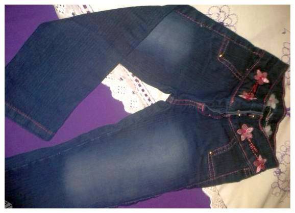 Calca jeans menina por 15 reais