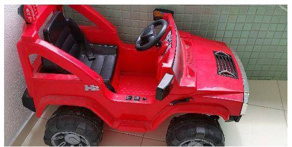 Jeep eletrico hanma pars criancas por 600 reais