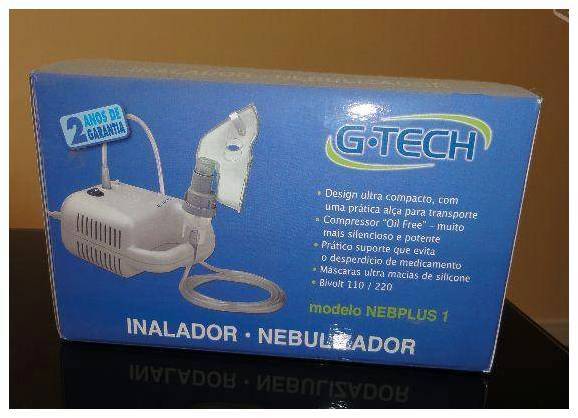 Nebulizador/Inalador G-Tech por 70 reais