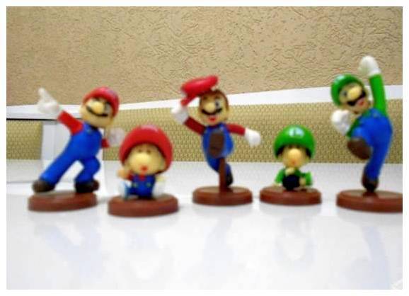 Super Mario Bros Bonecos Nintendo Pvc Lote C/7 Col por 50 reais