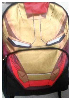 Mochila Iron Man 3 - Nova por 95 reais