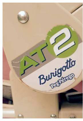 Carrinho Burigotto AT2 por 250 reais