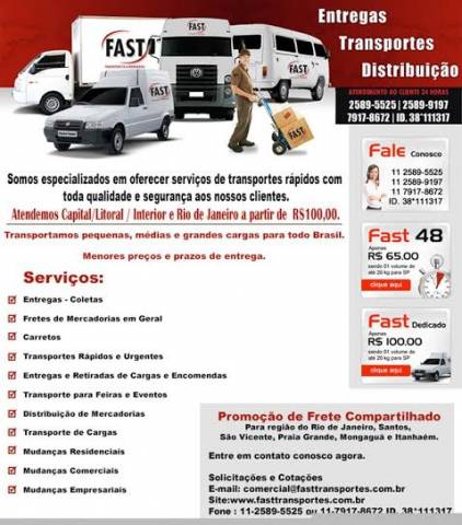 SERVI\u00c7OS DE MUDAN\u00c7AS RESIDENCIAIS\/ COMERCIAIS, ENTREGAS R\u00c1PIDAS, FRETES ...