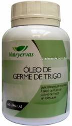 Óleo de Germe de Trigo - Suplemento de vitamina E 60 capsulas