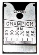 Calibrador p/ Velas de Ignição Anos 70 Champion