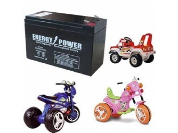 Baterias para moto eletrica infantil