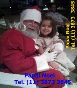 Papai Noel para festa de confraternização, empresa, escolas, residencias e outros